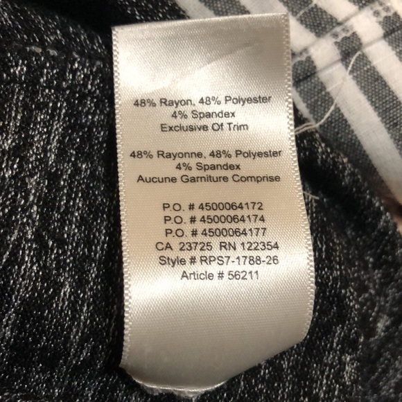 Wilfred Free Women’s Black Tank Top SIZE XXS Gym‎ Yoga Walking Outdoor Summer - Picture 7 of 7